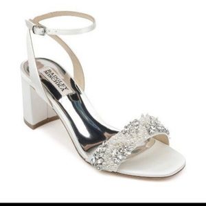 Badgley Mischka wedding shoes